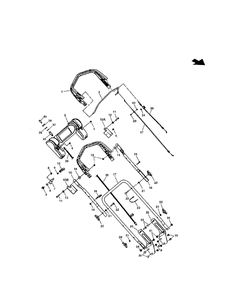 Levers And Handles Diagram and Parts List for 7800237-JS35FC 2009 Briggs and Stratton Lawn Tractor Accessories